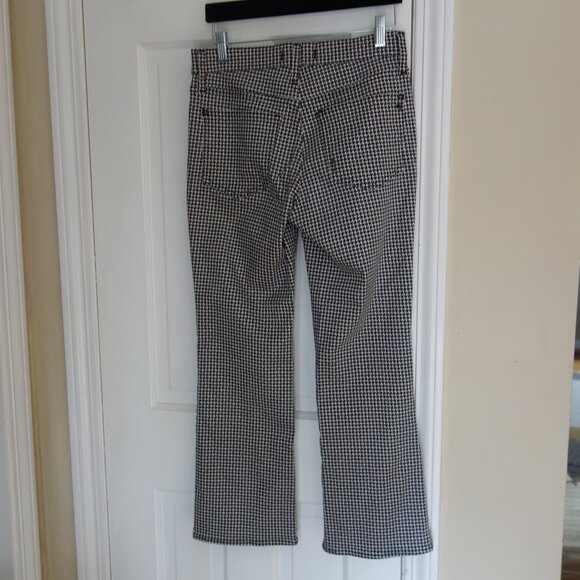 MADEWELL Mid-Rise Kick Out Stretch Houndstooth Pants – Sz 27 - Picture 11 of 11